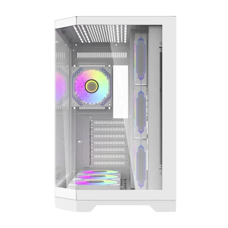 Darkflash FT418 Pro ATX (White) Gaming PC Case image 4
