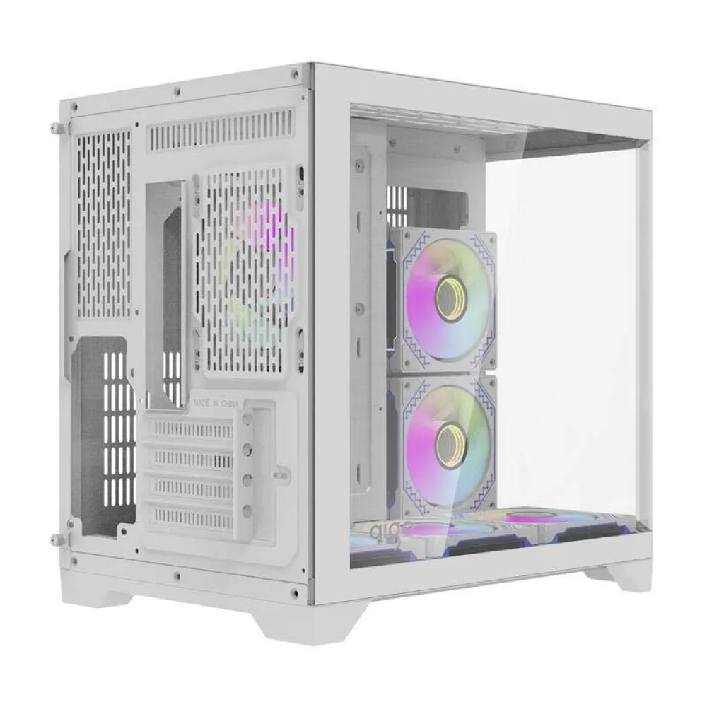 The Darkflash FT418 Small (White) Gaming PC Case image 4