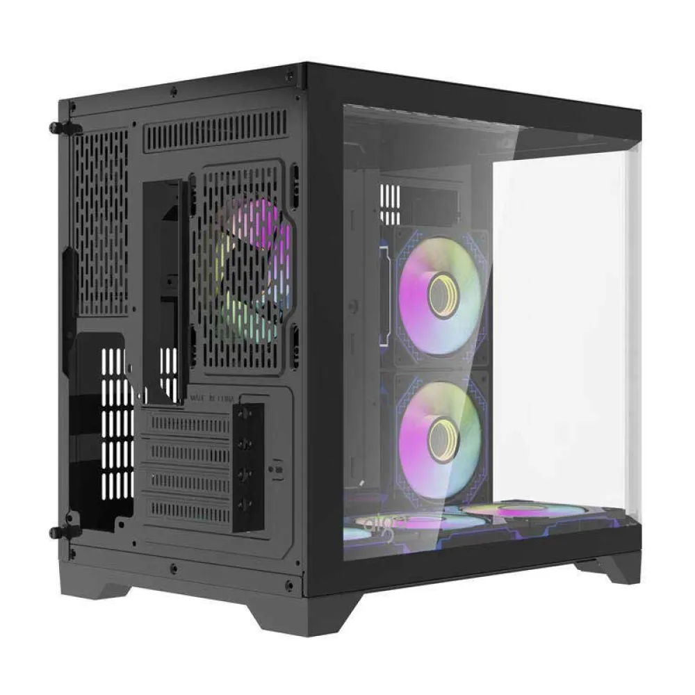 Buy Darkflash FT418 Small (Black) Gaming PC Case online in Pakistan at WaddaGamer