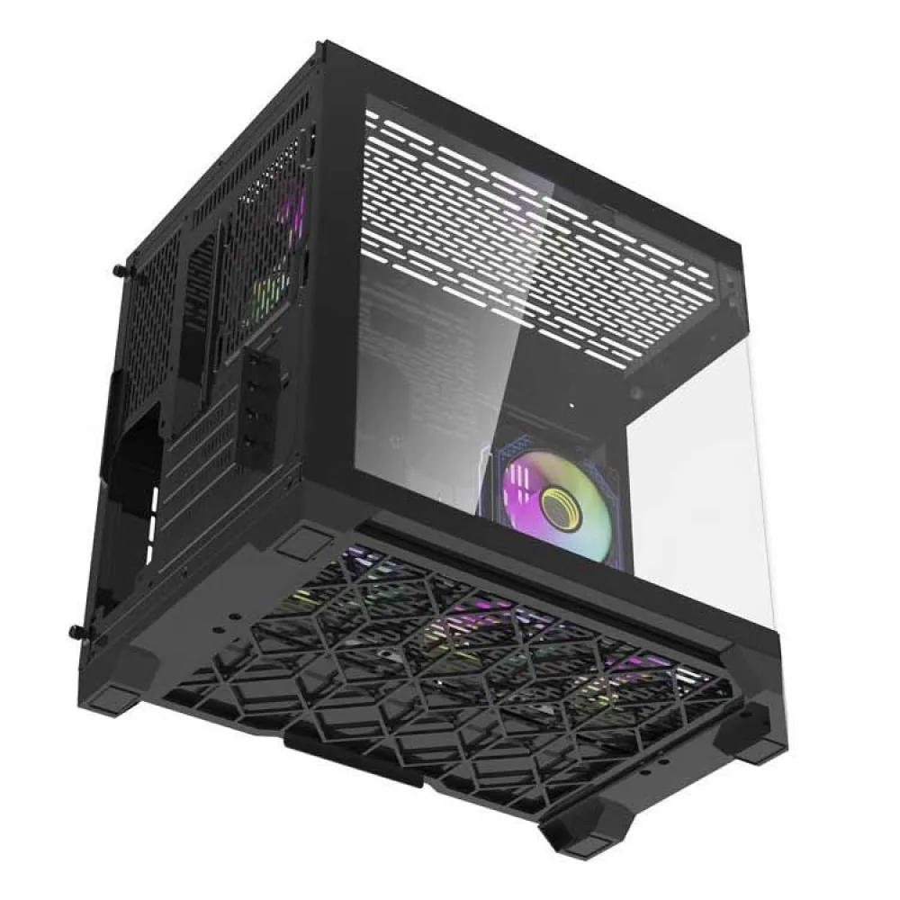 Darkflash FT418 Small (Black) Gaming PC Case image 4