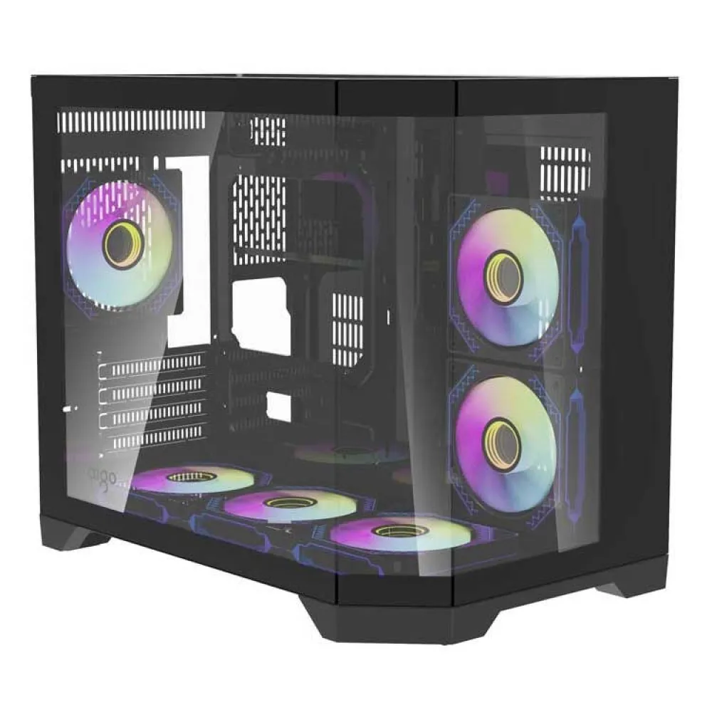 Darkflash FT418 Small (Black) Gaming PC Case price in Pakistan product image