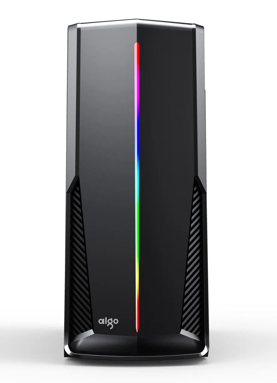 DarkFlash AIGO Rainbow 6 Acrylic Side Panel ATX/M-ATX Gaming Pc Case image 4