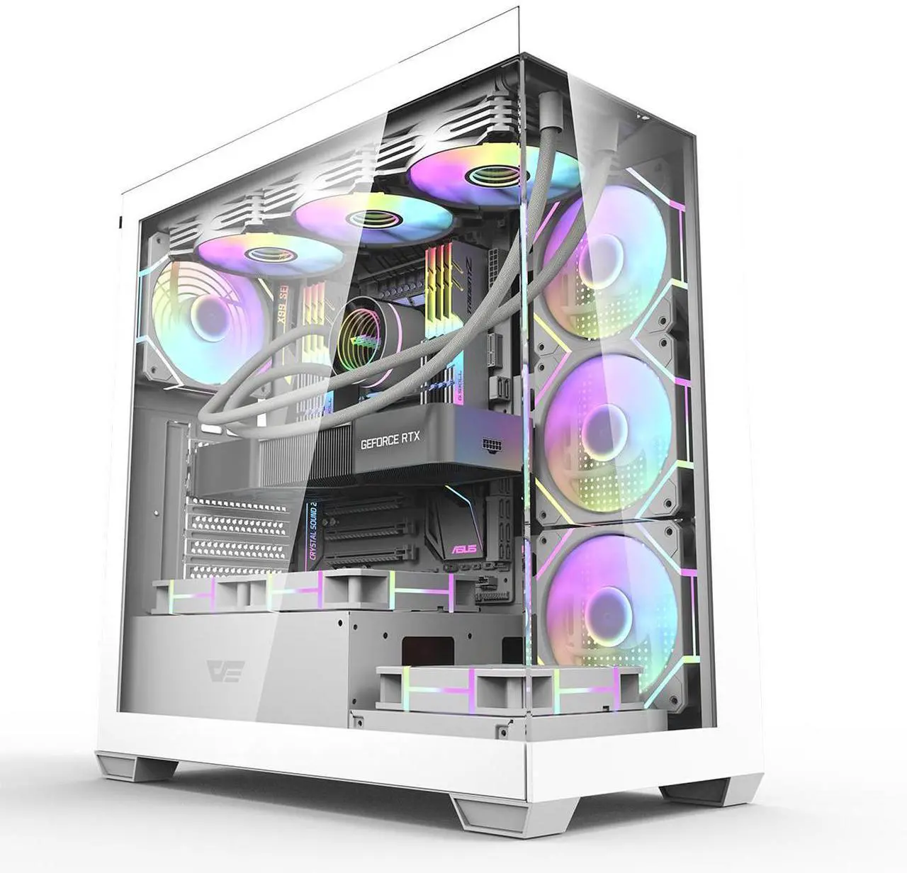 Darkflash DS900 ATX (White) Mid-Tower PC Case price in Pakistan product image