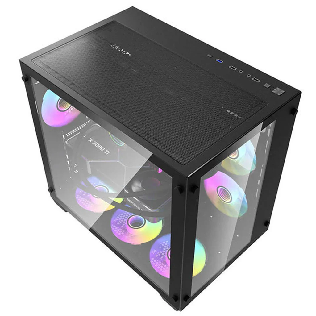 Buy Darkflash C285 (Black) ATX Mid-Tower Gaming Case online in Pakistan at WaddaGamer