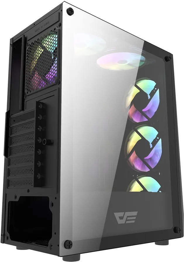 Buy Darkflash DK150 (Black) RGB Mid-Tower ATX Gaming Pc Case online in Pakistan at WaddaGamer