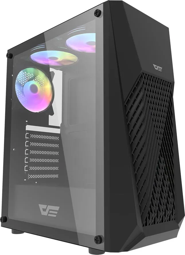 Darkflash DK150 (Black) RGB Mid-Tower ATX Gaming Pc Case price in Pakistan product image