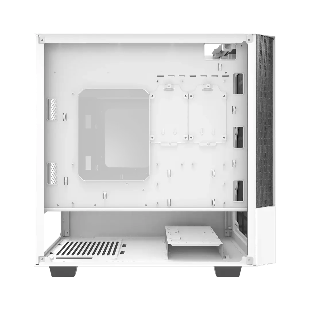 Darkflash pc gear Darkflash DLV22 (White) Mid Tower Pc Case front view