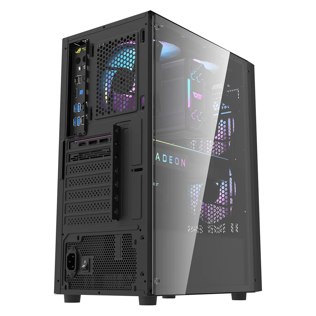 Darkflash A290 (Black) Mid-Tower ATX Gaming PC Case image 4