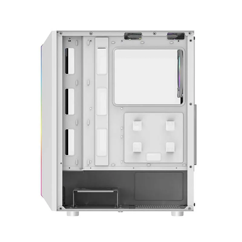 Buy Darkflash DK151 (White) Mid-Tower Compact Airflow With & Top I/O Gaming Pc Case online in Pakistan at WaddaGamer