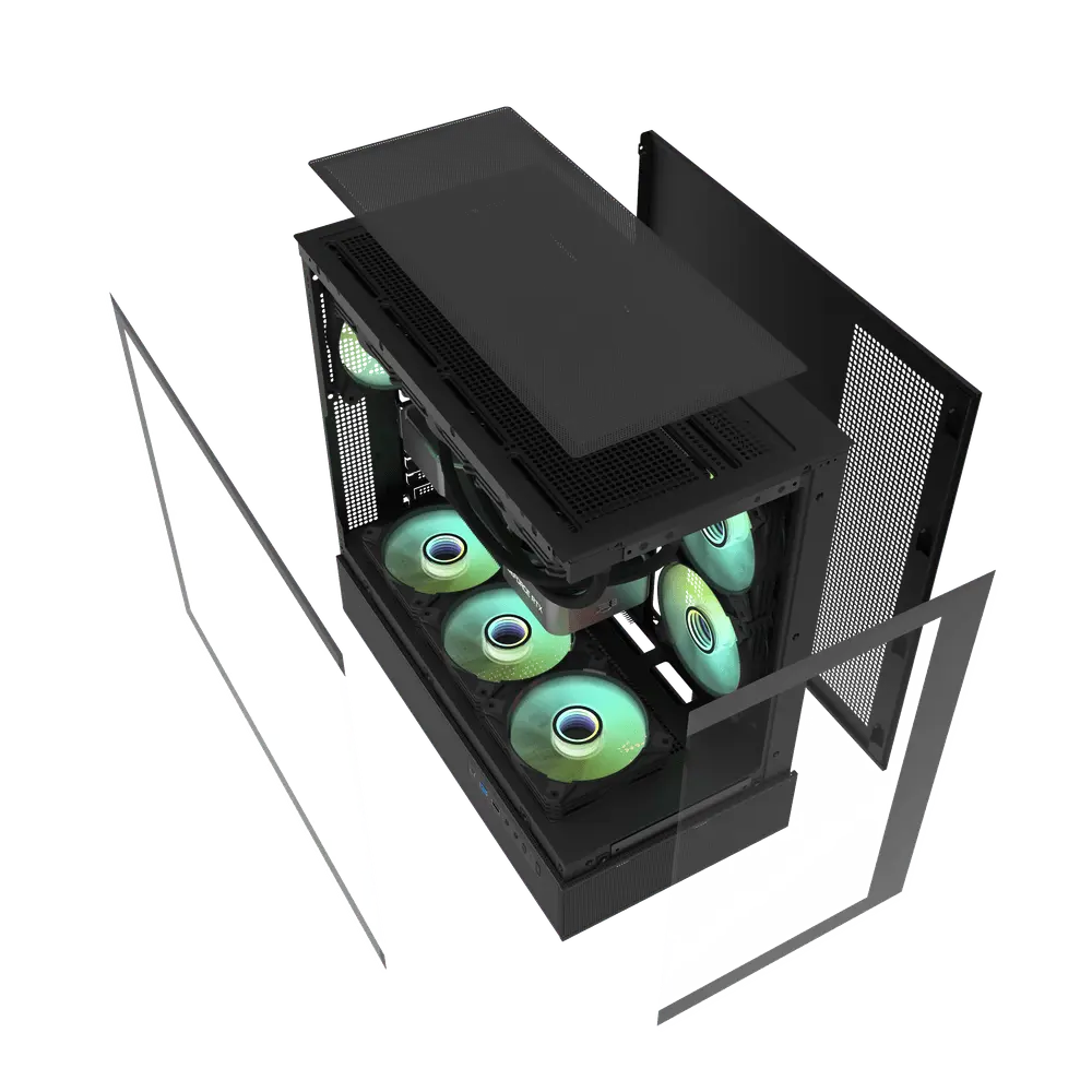 Buy Darkflash DPX90 (Black) Mid-Tower Cabinet ATX PC Case online in Pakistan at WaddaGamer