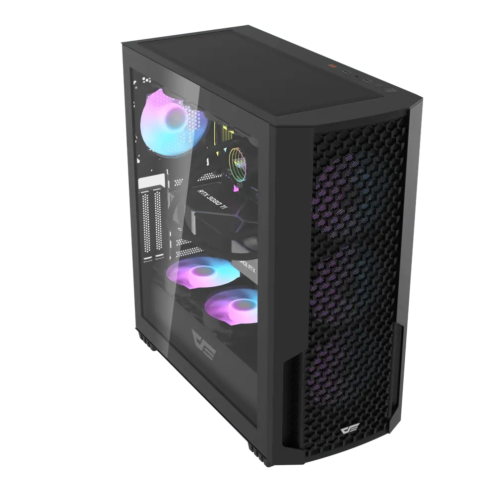 Darkflash DF2100 (Black) ATX Gaming PC Case price in Pakistan product image