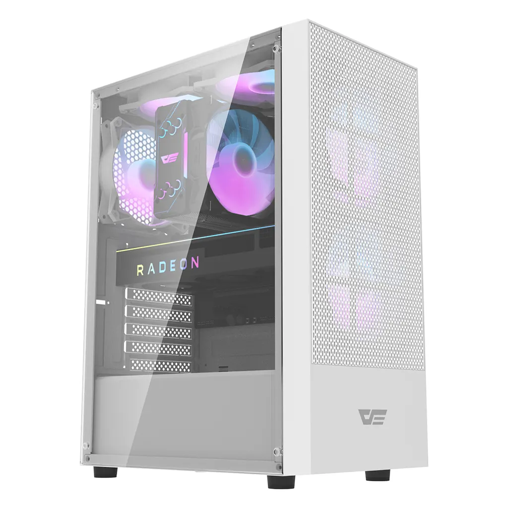 Darkflash A290 (White) Mid-Tower ATX Gaming PC Case price in Pakistan product image