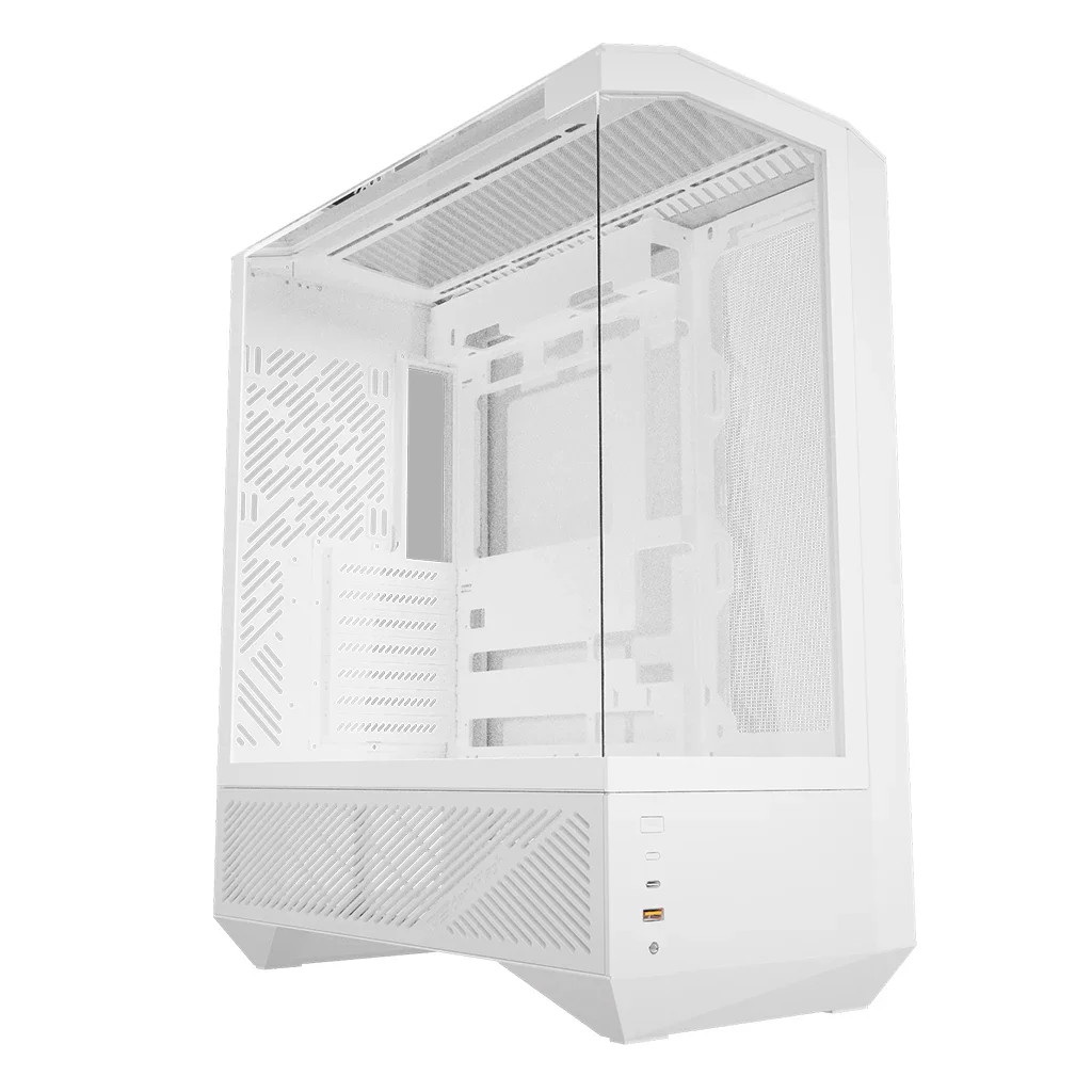 Buy Darkflash DY460 (White) with Compact 3-Sided Tempered Glass ATX PC Case online in Pakistan at WaddaGamer