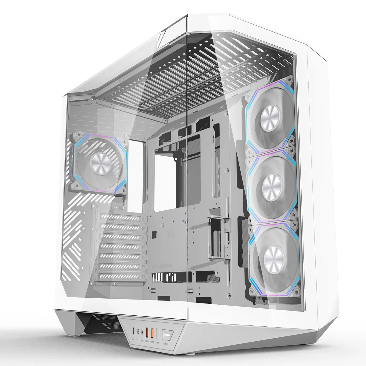 Darkflash DY470 (white) Full-Tower ATX Gaming Case price in Pakistan product image