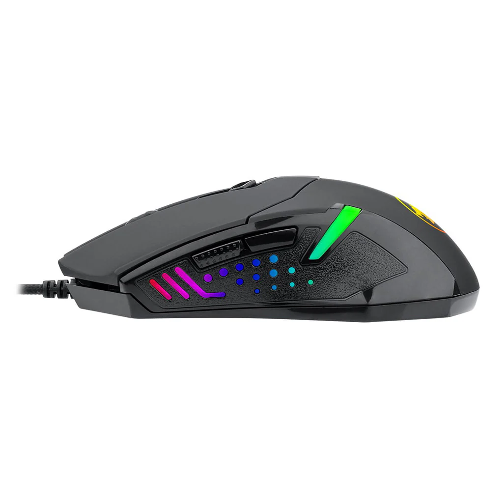 Redragon M601 Centrophorus Black RGB 7200 DPI Gaming Mouse image 4