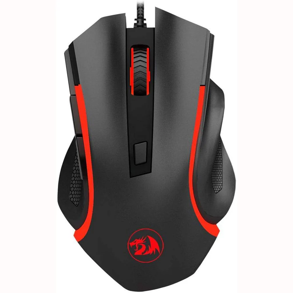 Redragon pc gear Redragon M606 Nothosaur 3200 DPI Gaming Mouse front view