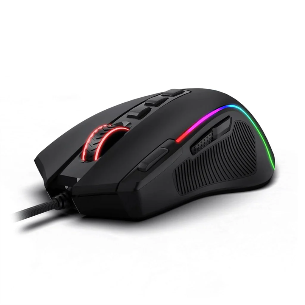 Buy Redragon M612 Predator Black 8K DPI Rapid Fire Button Gaming Mouse online in Pakistan at WaddaGamer