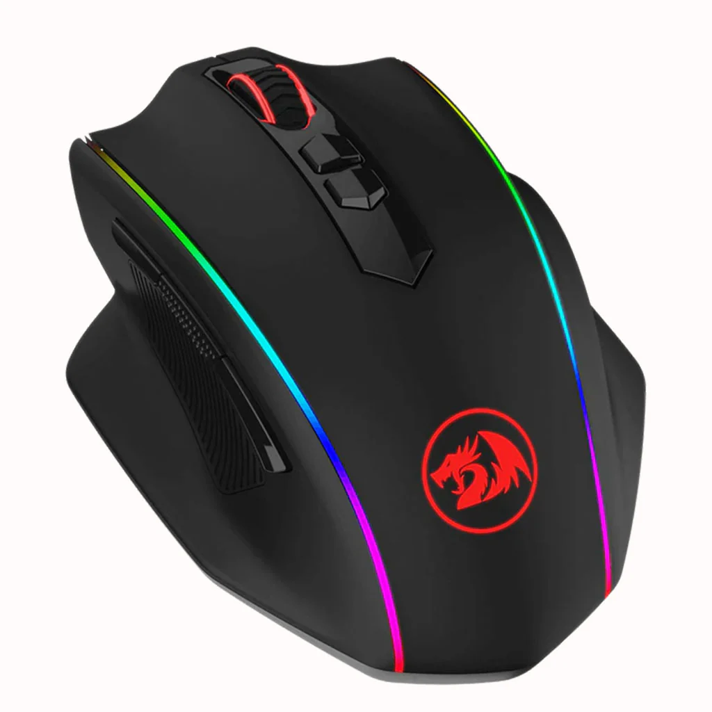 Buy Redragon M686 RGB Vampire Elite Black Dual Mode 16000 DPI Mouse online in Pakistan at WaddaGamer