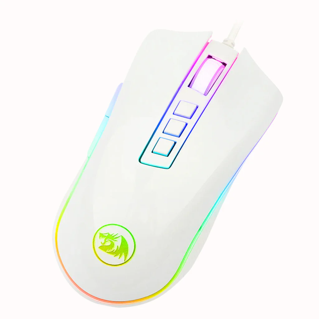 Redragon M711 White Cobra Chroma RGB 10000 DPI Gaming Mouse image 4