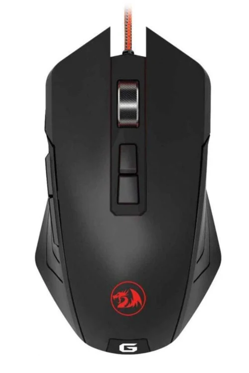 Redragon pc gear Redragon M715 Dagger 2 High-Precision Programmable RGB Gaming Mouse front view