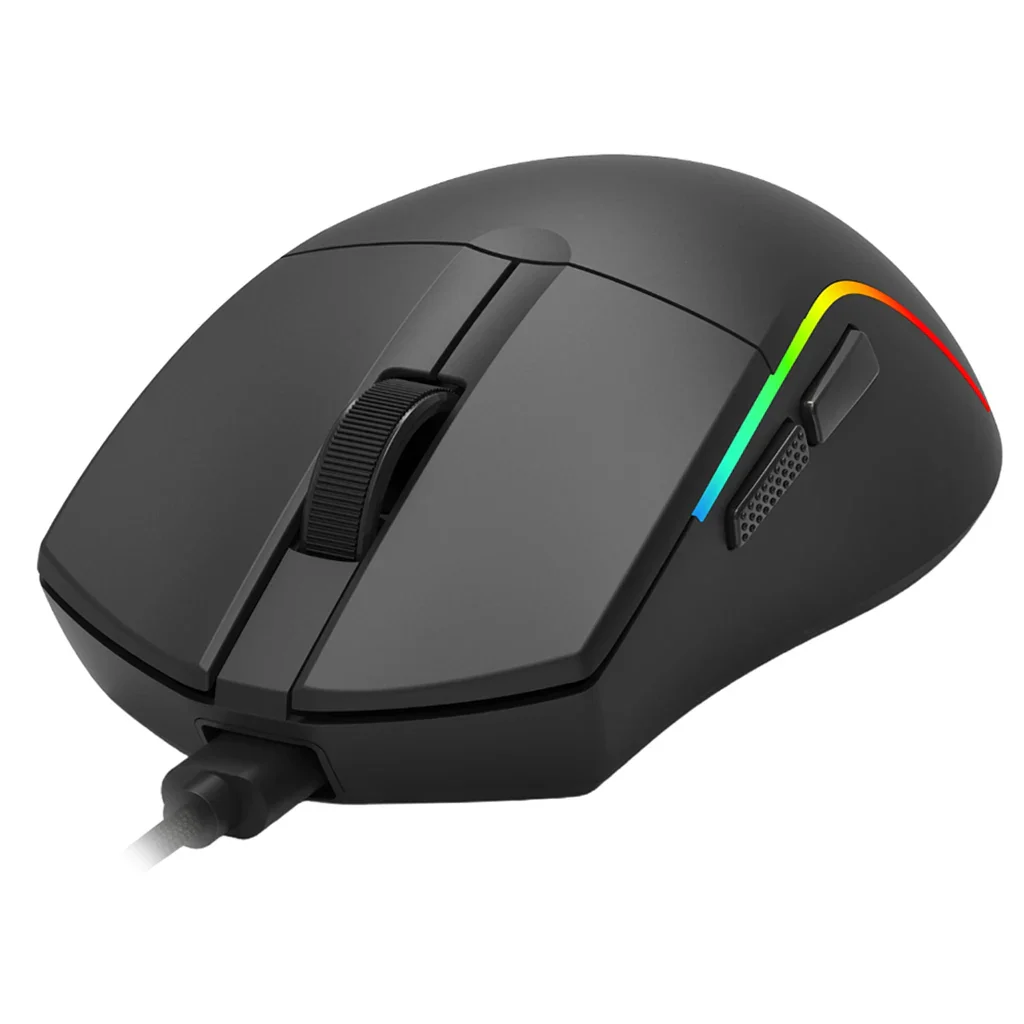 Redragon pc gear Redragon M816 Decide Basic 4000 DPI RGB Gaming Mouse front view