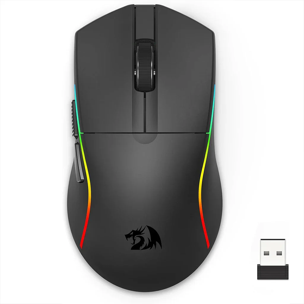 Redragon M816 Decide PRO tri-mode 26K DPI RGB Gaming Mouse price in Pakistan product image