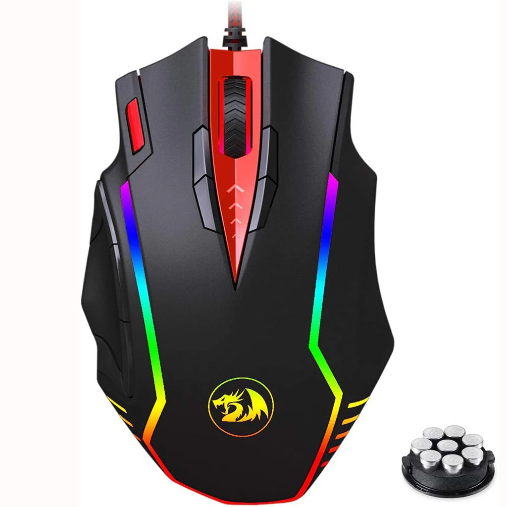 Redragon Samsara M902 RGB 16400 DPI Wired Gaming Mouse price in Pakistan product image