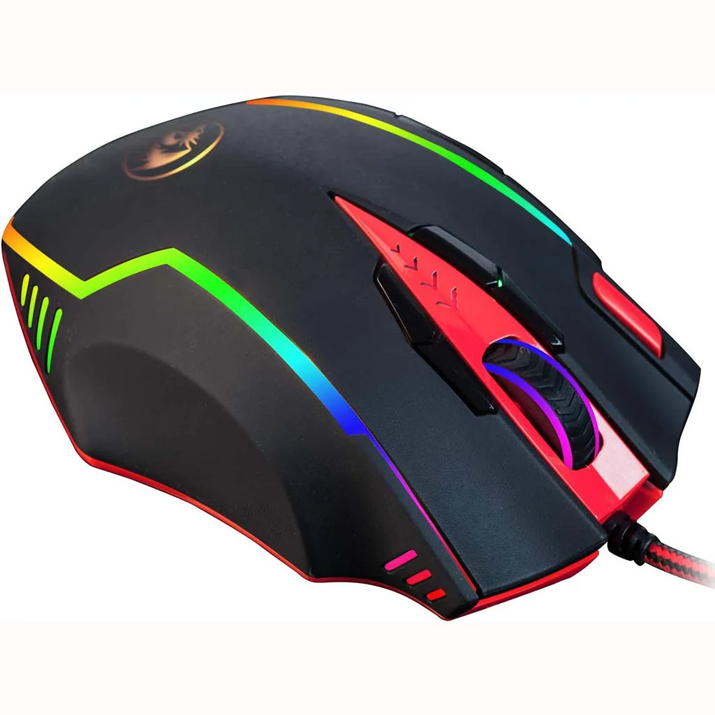 Redragon pc gear Redragon Samsara M902 RGB 16400 DPI Wired Gaming Mouse front view