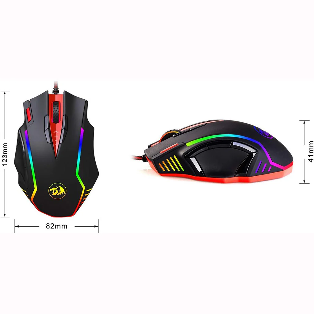 Redragon Samsara M902 RGB 16400 DPI Wired Gaming Mouse image 4