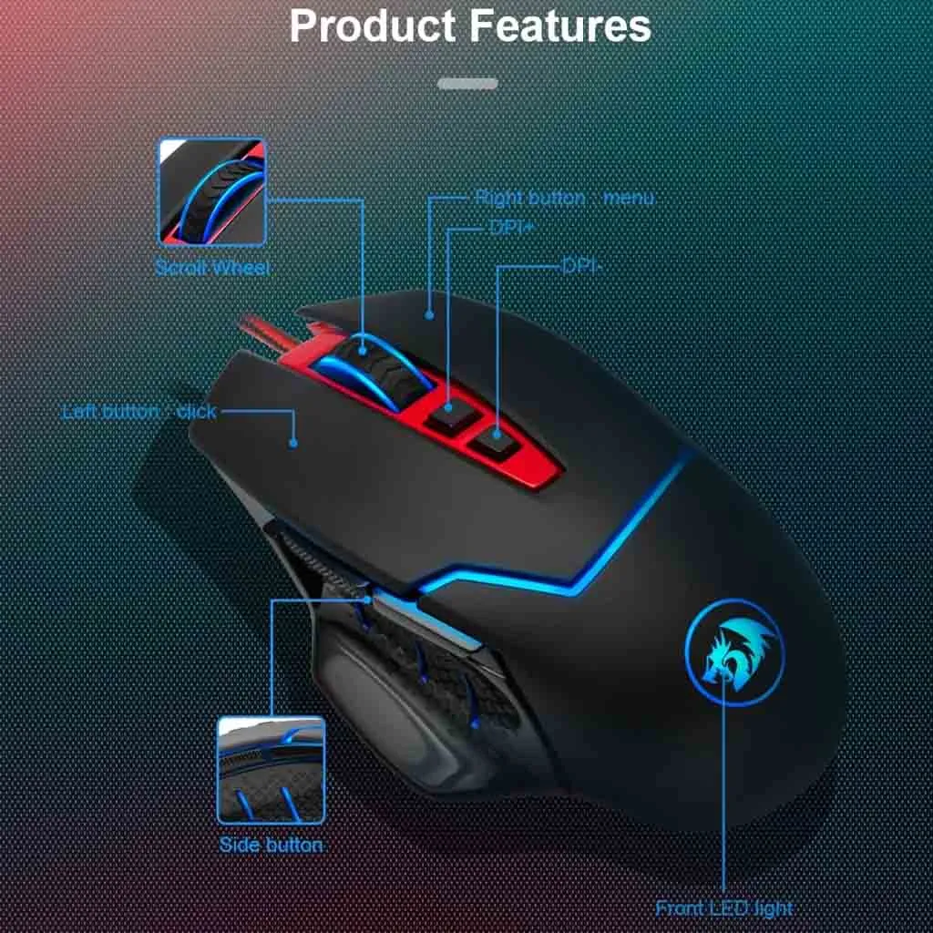 Redragon M907 Inspirit Gaming Mouse image 4