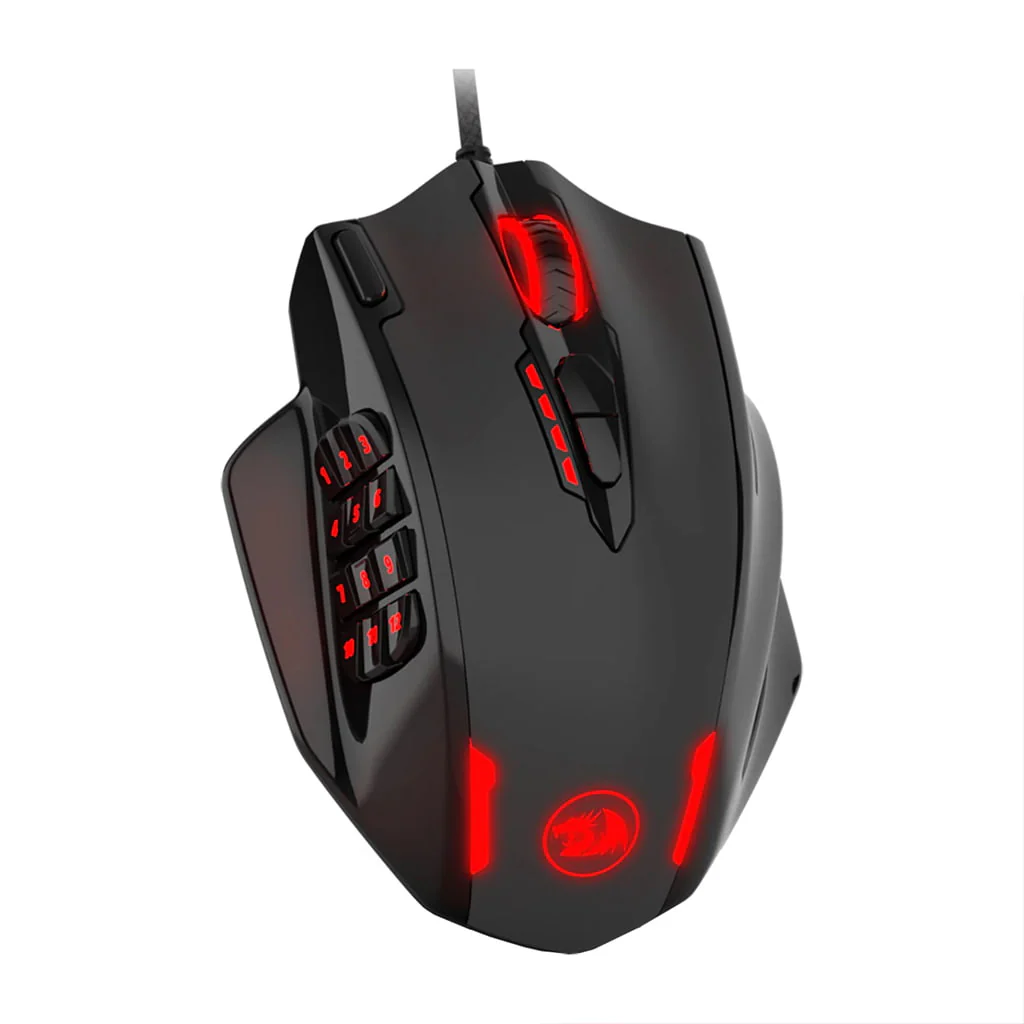 Redragon pc gear Redragon M908 IMPACT Gaming Mouse front view