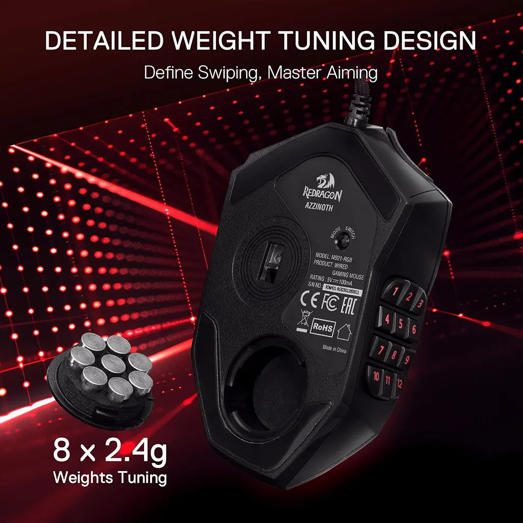 Redragon Azzinoth M921 Gaming Mouse Price in Pakistan image 4