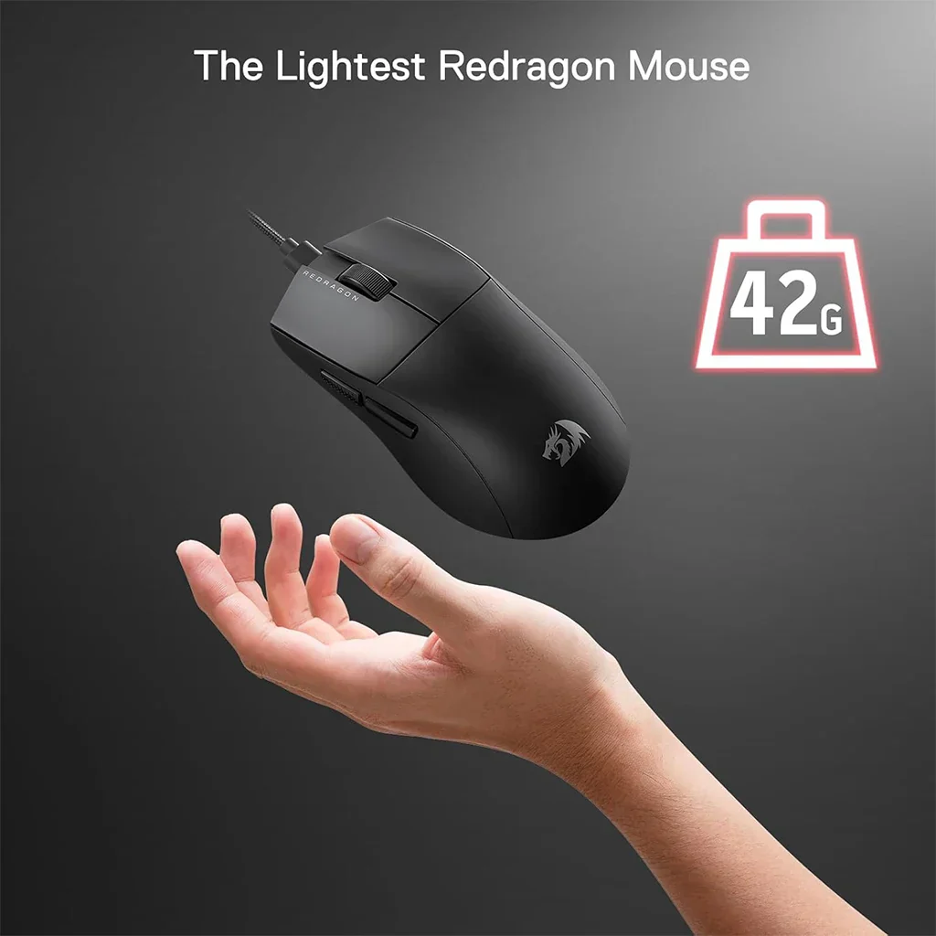 Redragon pc gear Redragon K1NG 8K M996 Gaming Mouse front view