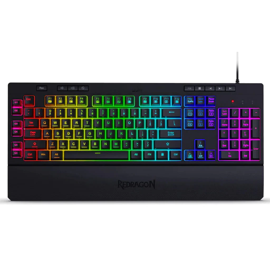 Redragon Shiva K512 RGB Wired Gaming Keyboard price in Pakistan product image