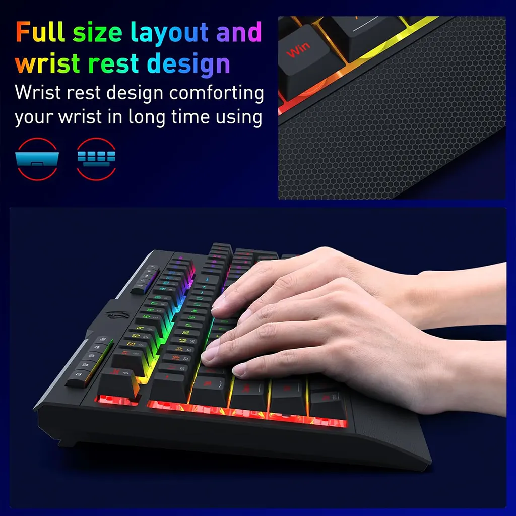 Buy Redragon K525 Shiva PRO Gaming Keyboard online in Pakistan at WaddaGamer