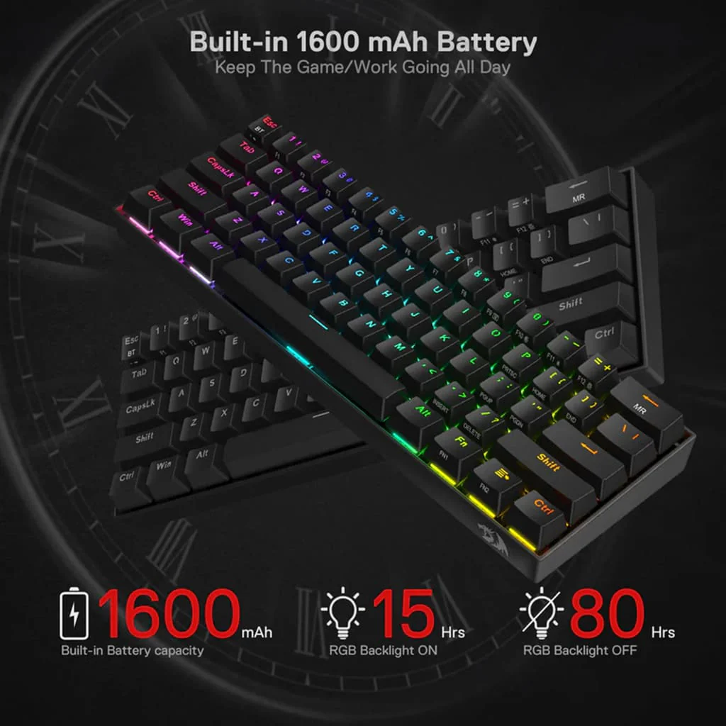 Redragon Daraconic K530-Pro-B Gaming Keyboard image 4