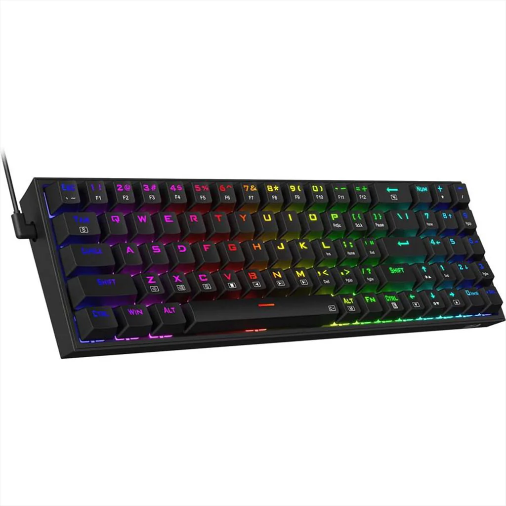 Redragon pc gear Redragon K628 CTB Pollux Gaming Keyboard front view