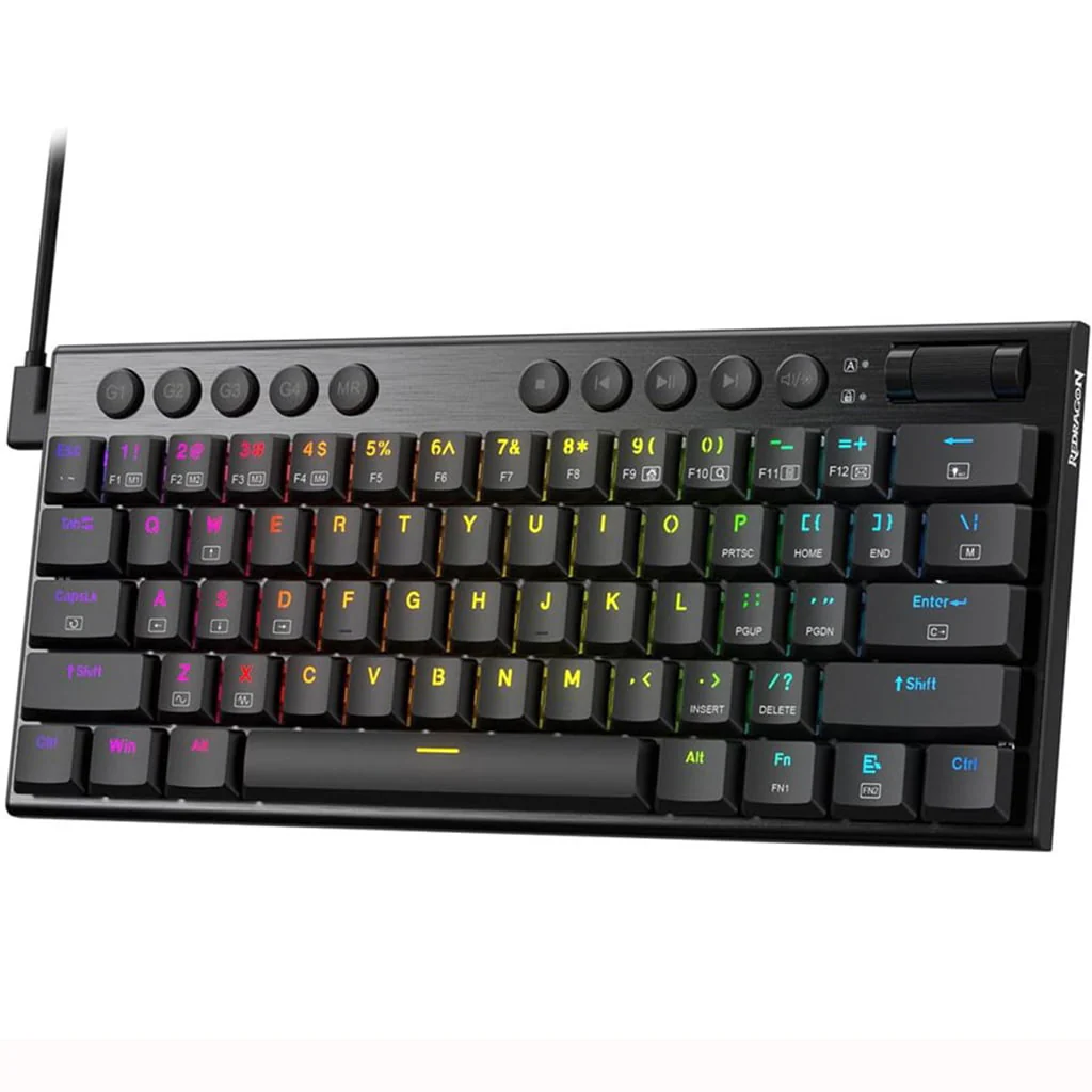 Redragon pc gear Redragon K632B Horus Mechanical Keyboard front view
