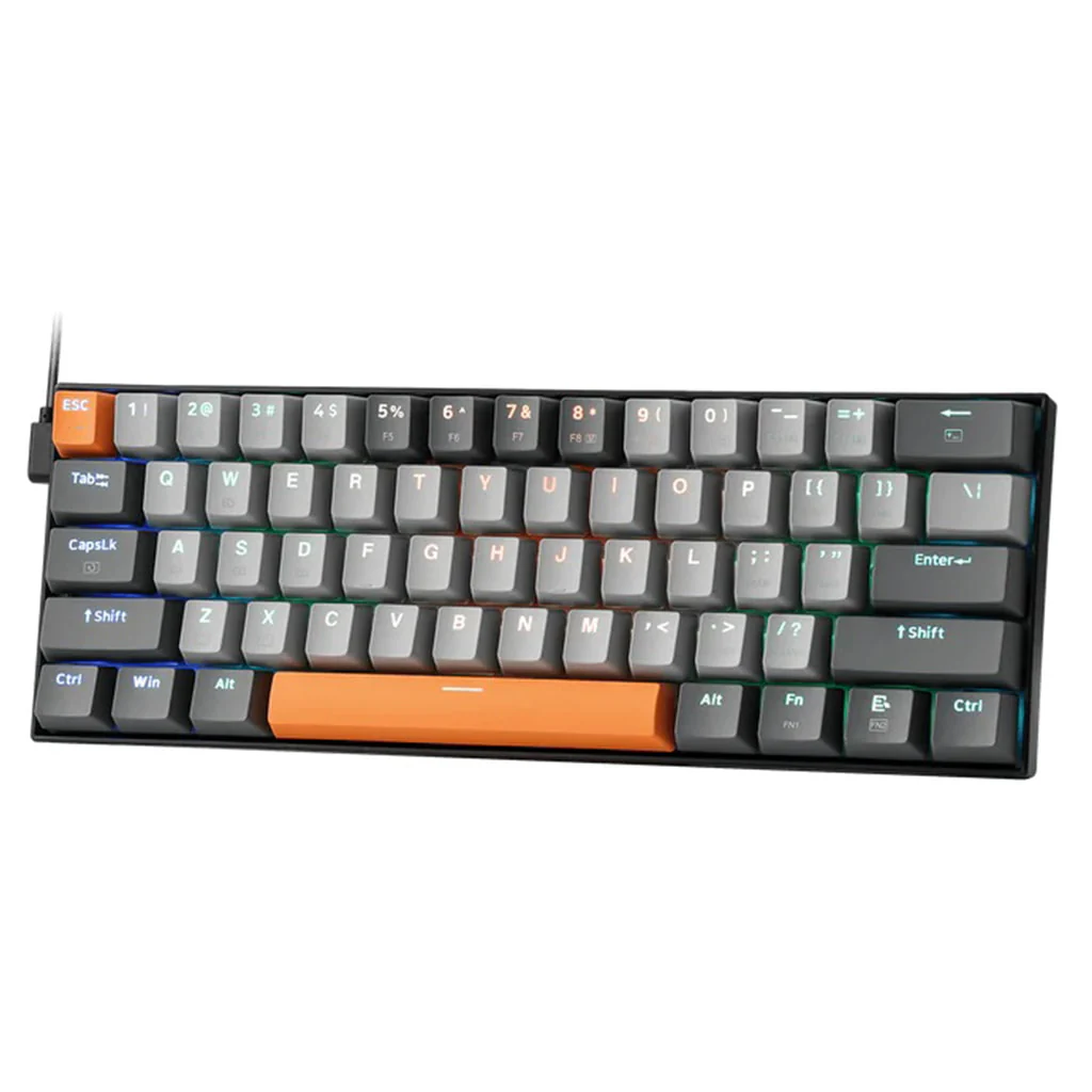 Redragon pc gear Redragon K644 Caraxes Mechanical Keyboard front view