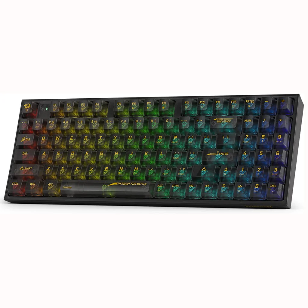 Redragon pc gear Redragon K658-B Irelia Pro Game Keyboard front view