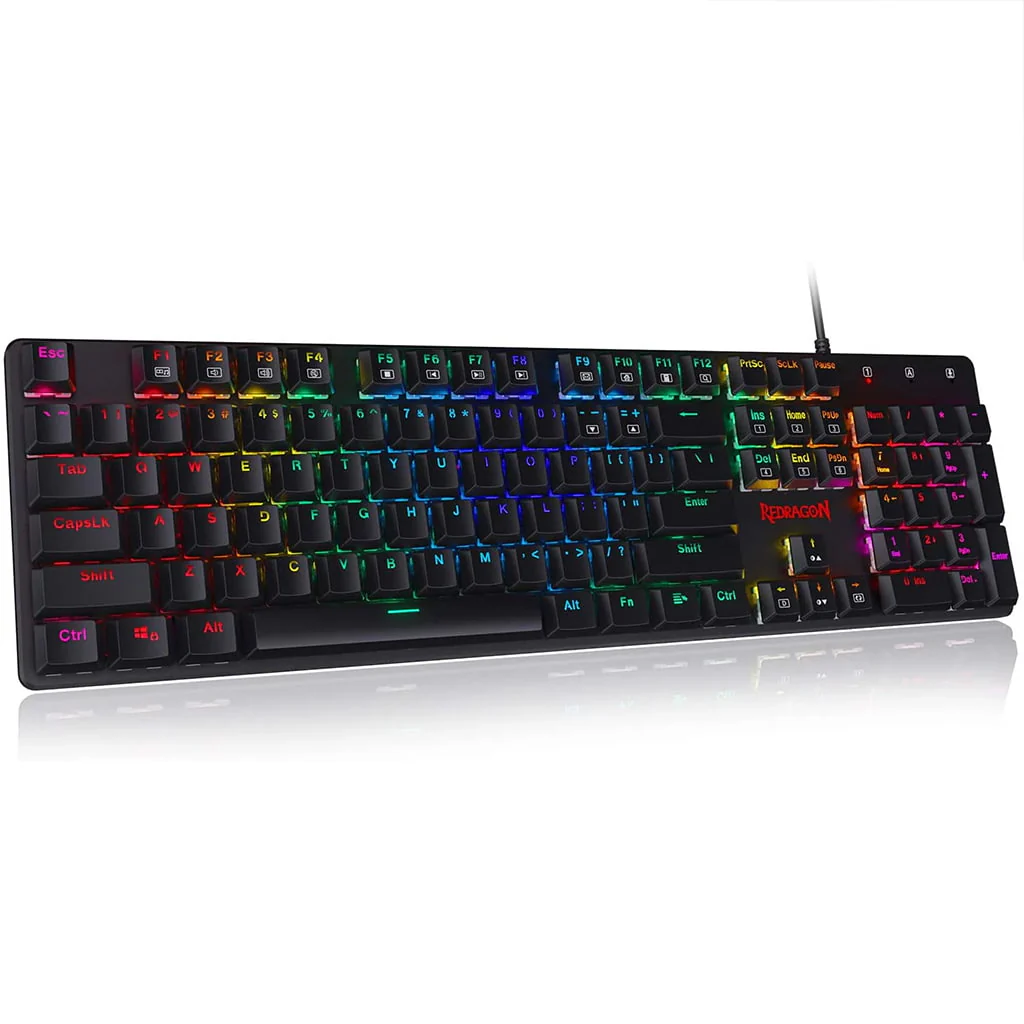 Redragon pc gear Redragon K589 Shrapnel Gaming Keyboard front view