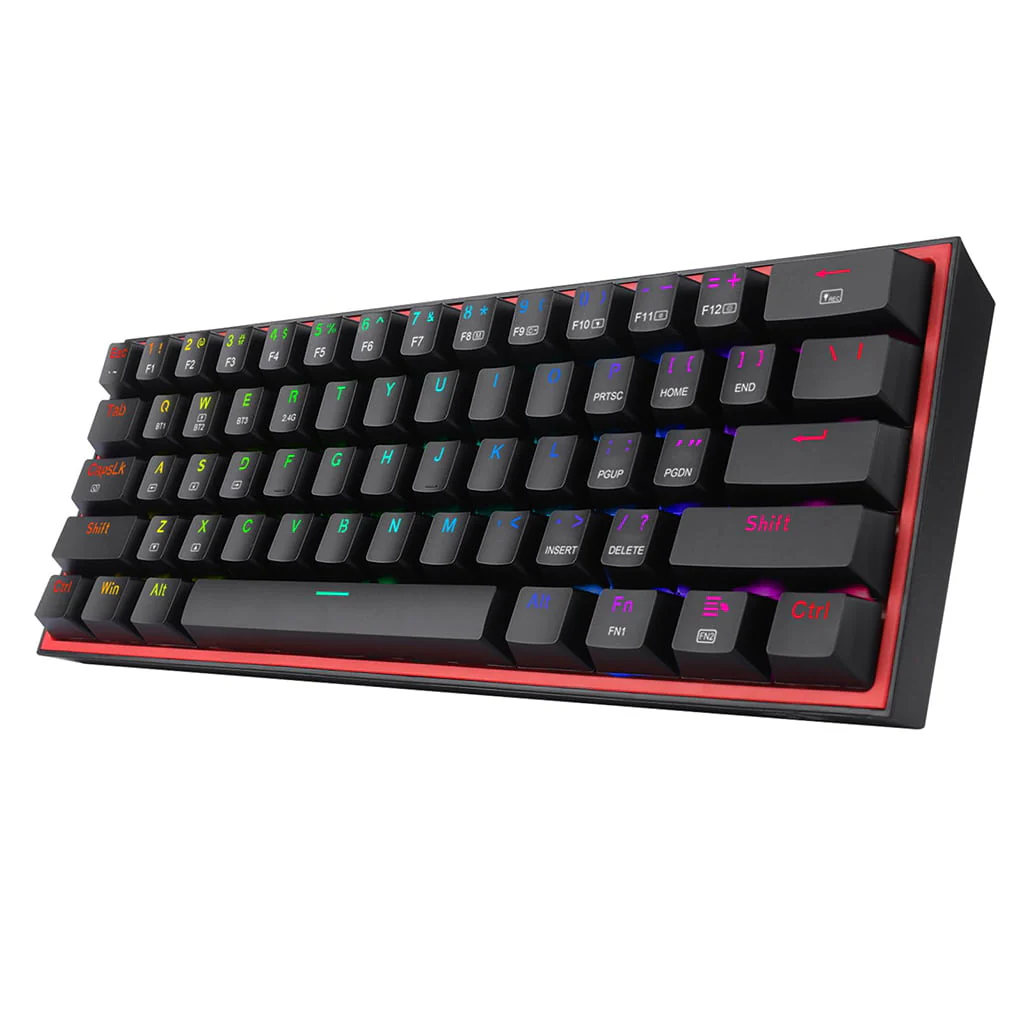 Redragon pc gear Redragon K616 Fizz Pro Gaming Keyboard front view