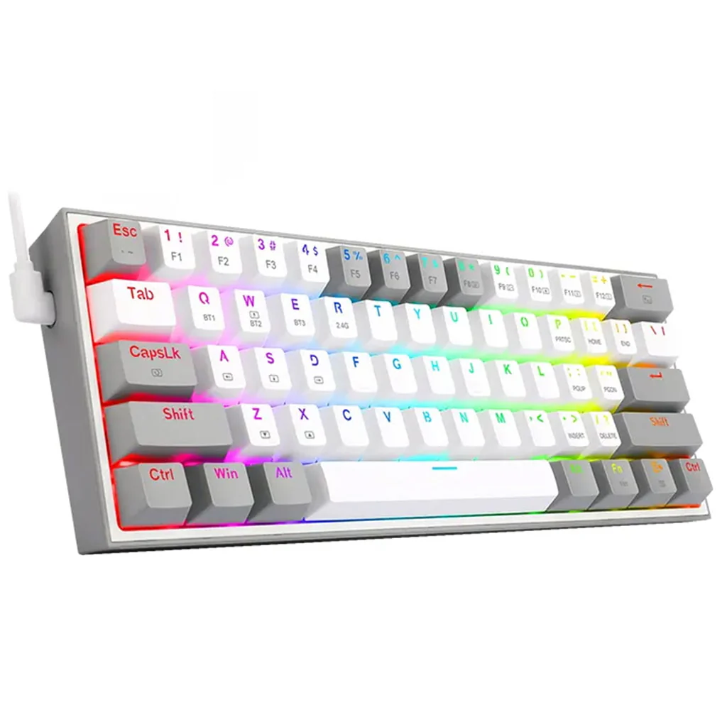 Redragon pc gear Redragon K616-RGB Fizz Pro Gaming Keyboard front view