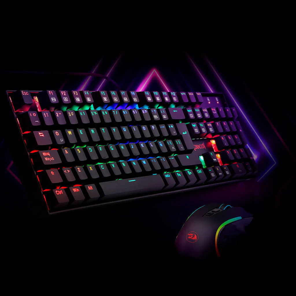 Buy Redragon Keyboard K551 & Mouse M607 2-in-1 Gaming Combo online in Pakistan at WaddaGamer