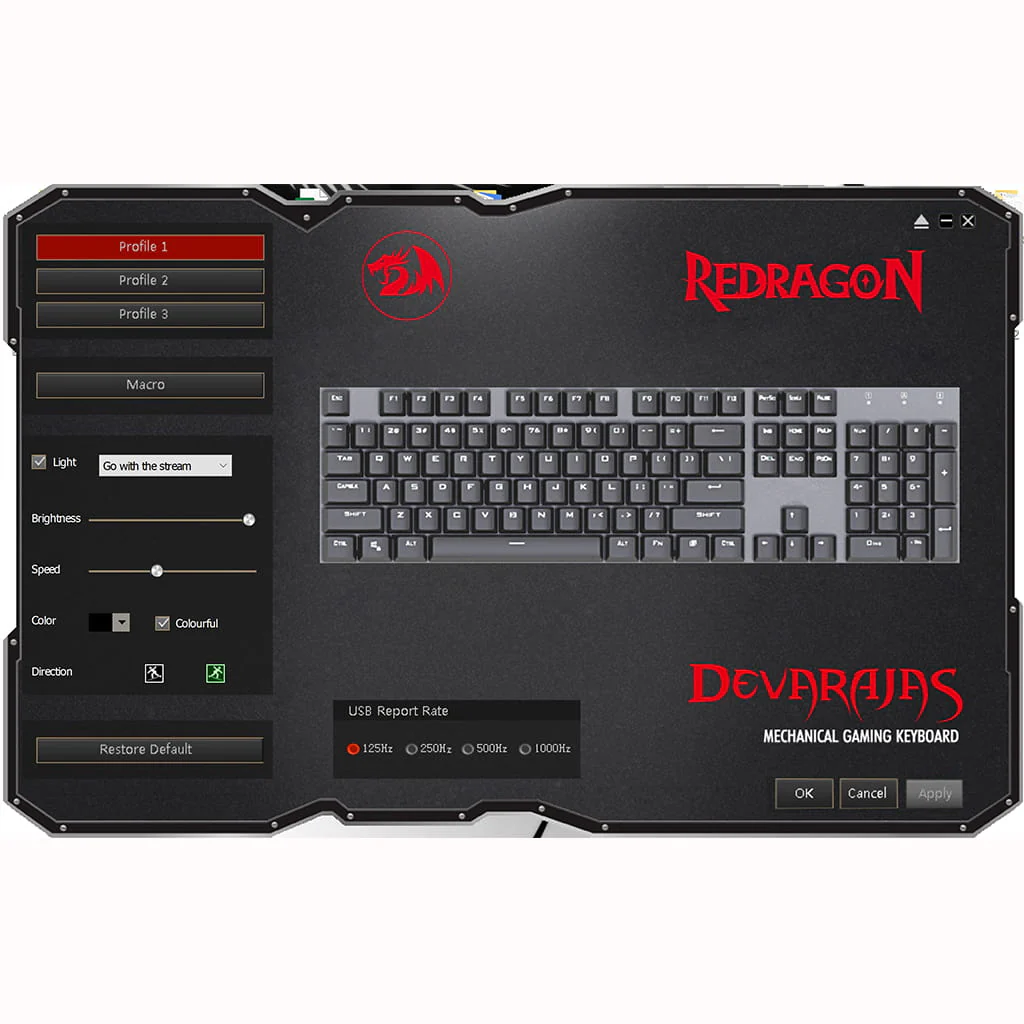 Redragon K556 Devarajas Gaming Keyboard image 4