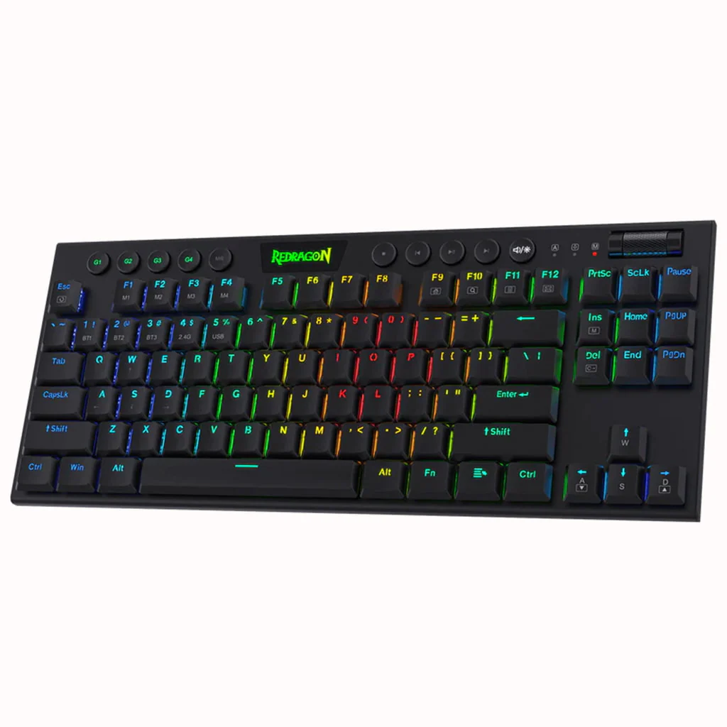 Redragon pc gear Redragon Horus K621B RGB Gaming Keyboard front view