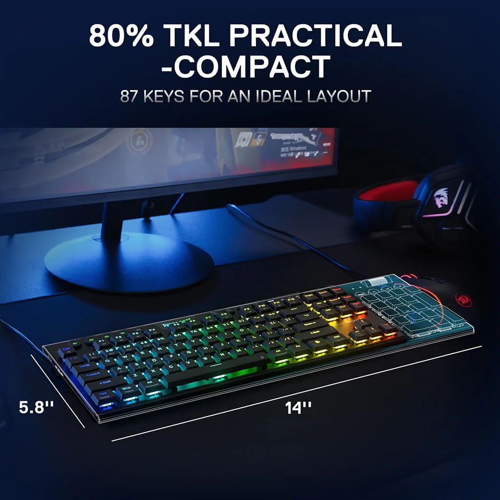 Buy Redragon Horus K621B RGB Gaming Keyboard online in Pakistan at WaddaGamer