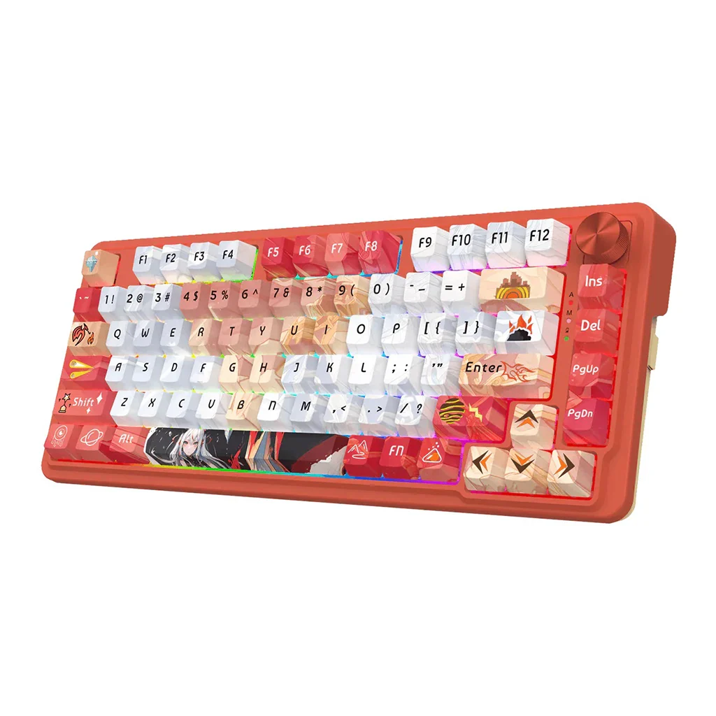 Redragon pc gear Redragon Ucal Pro K673AK RGB Gaming Keyboard front view