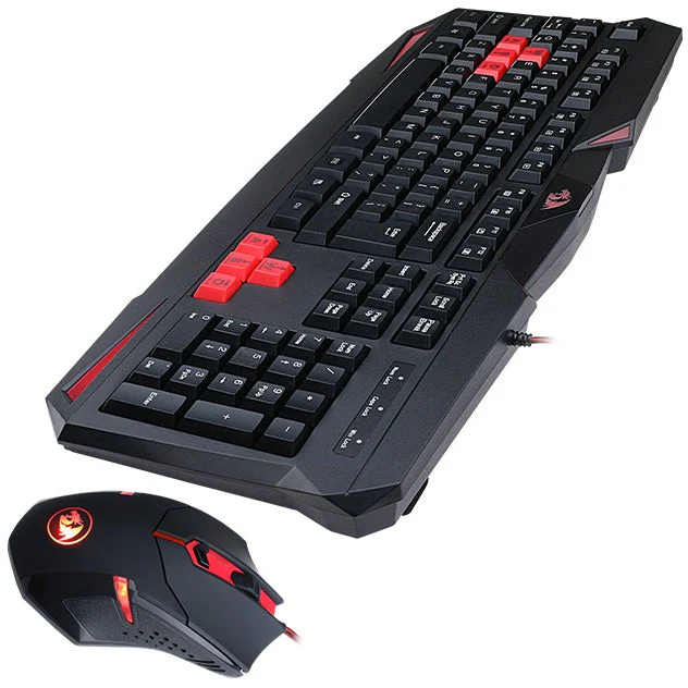 Redragon pc gear Redragon S101-2 (2-in-1) Gaming Combo front view