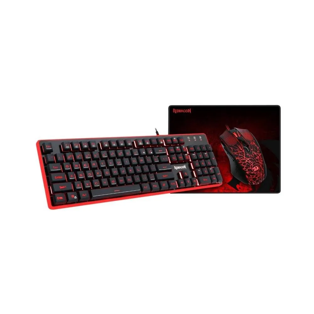 Redragon pc gear Redragon S107 (3-in-1) Gaming Combo front view